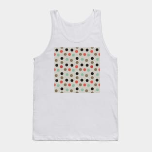 Geometric Hip Circles Pattern Tank Top